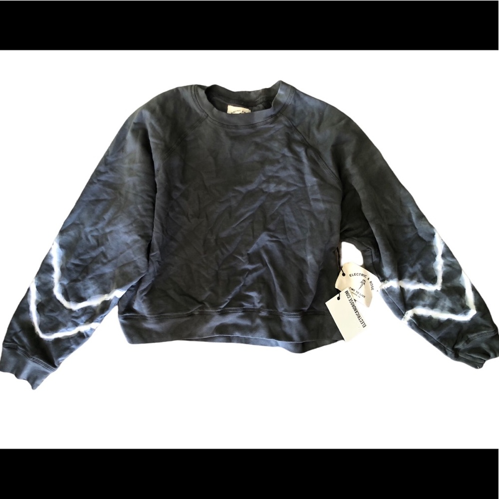 Electric & Rose Cropped Sweatshirt